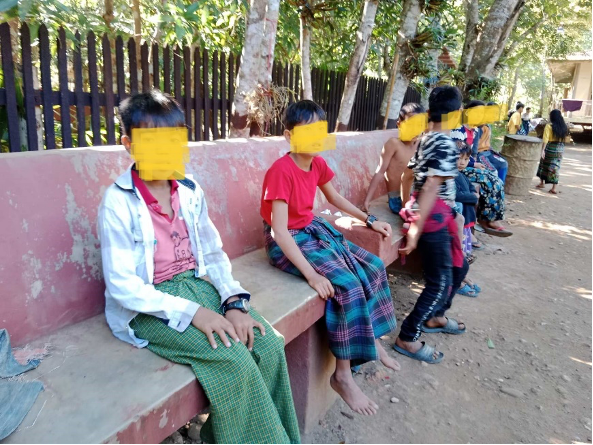 ဟုမ္မလင်းမြို့တွင် အသက် ၉ နှစ်အရွယ် စစ်ရှောင်အမျိုးသမီးငယ် ၁ ဦး ကျည်ဆံထိမှန်