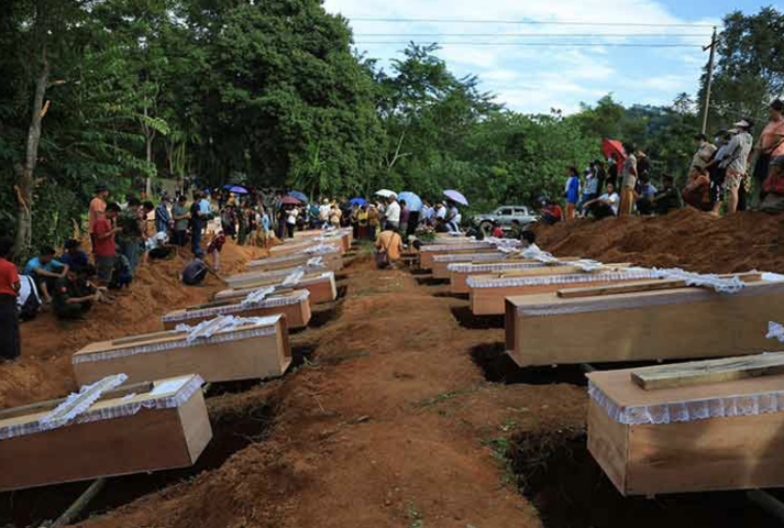 Mong Lai Hkyet IDP camp in Kachin