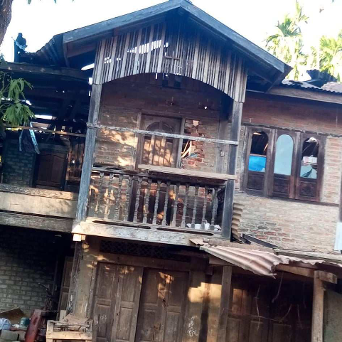 သံတောင်မြောက်ပိုင်းရှိ အိုးအိမ်မဲ့စစ်ရှောင်များ ခိုလှုံစရာနေရာတည်ဆောက်ပေးဖို့ အကူအညီတောင်းခံနေ