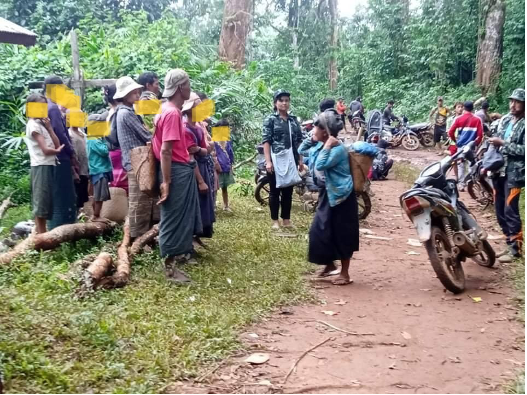 ရေတာရှည်မြို့နယ်အတွင်း တိုက်ပွဲပဋိပက္ခများကြောင့် ဒေသခံအချို့နေရပ်မပြန်နိုင်ကြ