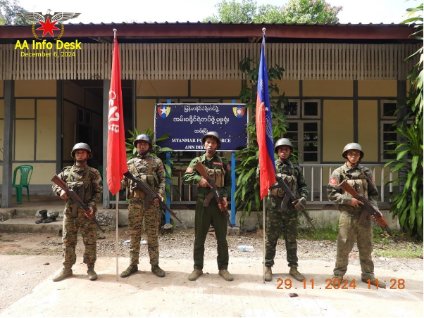 အမ်းမြို့ရှိ လက်ကျန် နပခမကျရေး စစ်ကောင်စီ အပြင်းအထန်ခုခံနေ