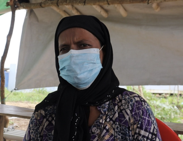 “We need medicine for pregnant women. Many displaced people are sick and suffering from itching. There is also a severe lack of clothing in the camp. We were only able to bring two sets of clothes, and there are no clothes for children.” Daw Cho Cho Khaing – The displaced Muslim woman