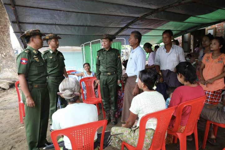 Junta warns four villages near Sittwe to evacuate within three days