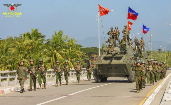 ရခိုင်- ပဲခူးတိုင်းအစပ်က မိုးထိတောင်စခန်းအပါအဝင် ဧရာ၀တီတိုင်းအစပ်က စခန်းတချို့ကို AA သိမ်းပိုက်