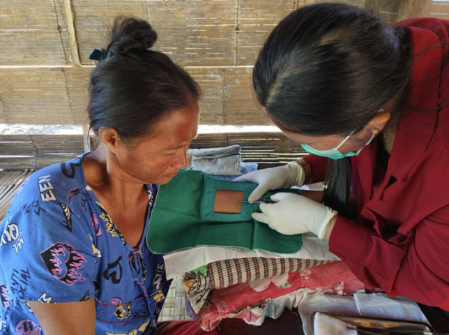 “The extraction of natural resources has polluted water sources, and water is becoming increasingly scarce. Children are dying from diarrhea because the water is not clean, and they also suffer from itching. These are some of the issues I observed during my field visit.” Nan Khaung, a female rural health worker from southern Shan State