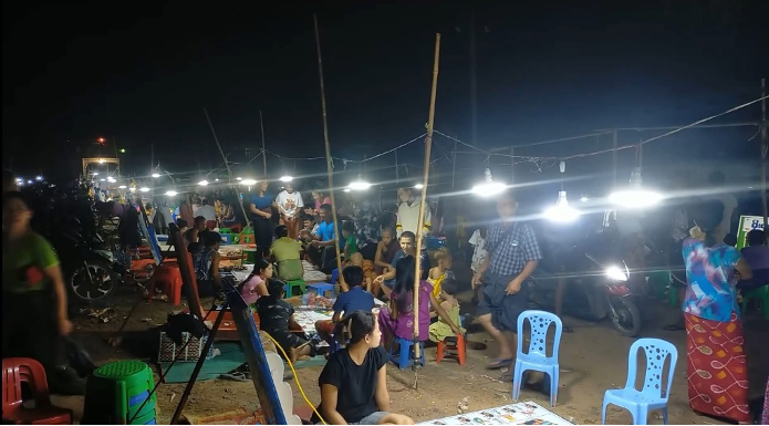မွန်ပြည်နယ်အတွင်း စစ်ကောင်စီအဖွဲ့က လုံခြုံရေးပေးထားသည့် လောင်းကစားဝိုင်းများ တွင်ကျယ်နေဆဲဖြစ်