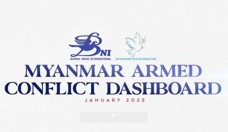 Myanmar Armed Conflict Dashboard – January 2025