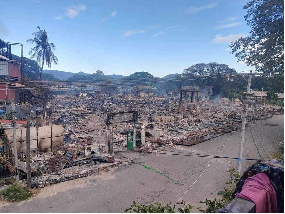 အင်းတော်မြို့၌ မြို့သိမ်းတိုက်ပွဲ တကျော့ပြန်တိုက်စစ်ဆင်နေ