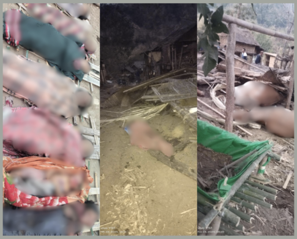 Junta paramotor bombing in Sidoktaya leaves eight dead including child