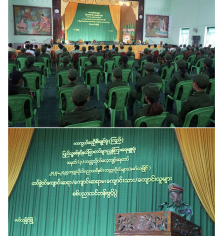Junta recruits university students in Mawlamyine with promises of military service exemption