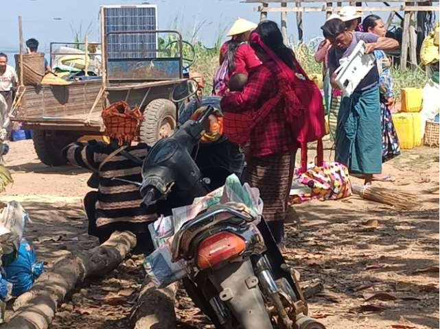 Entire villages forced to flee as junta continues daily artillery fire in Nyaung Shwe