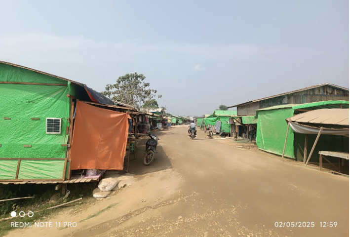 Homalin IDPs face shelter and food shortages