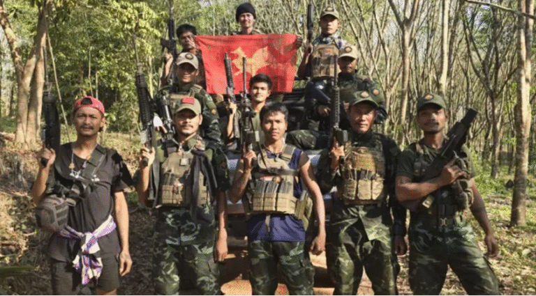 Ye Blue Forces Seize Junta Outpost in Ahryutaung Village